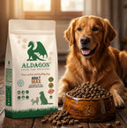 "Aldagon - food for dragons" Adult MAX — Protein dog food for a healthy heart, healthy liver, and shiny coat, with probiotics