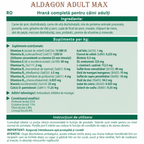 "Aldagon - food for dragons" Adult MAX — Protein dog food for a healthy heart, healthy liver, and shiny coat, with probiotics