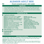 "Aldagon - food for dragons" Adult MINI — Small kibble for all dog breeds, supports joints and the skeletal system, with salmon, probiotics and prebiotics