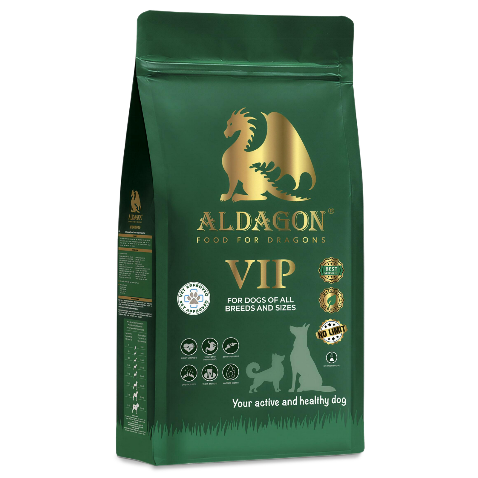 Aldagon VIP — Пълноценна храна без зърно за кучета